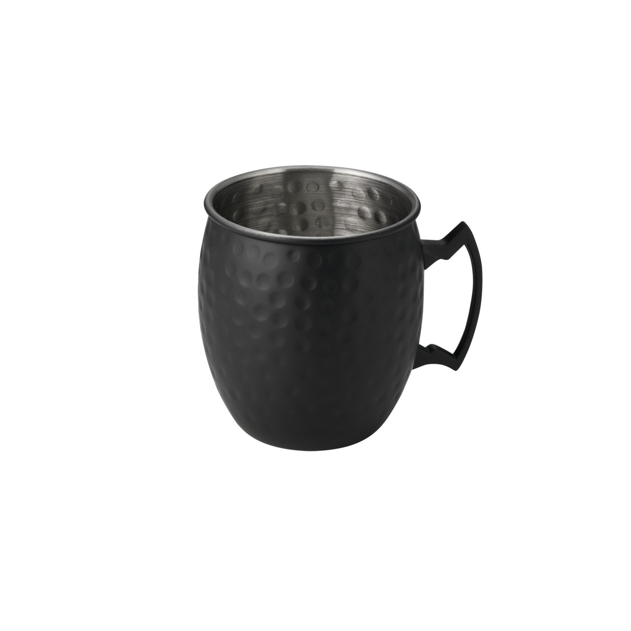 Moscow Mule ø 90 mm / 0,50 l gehämmert schwarz matt